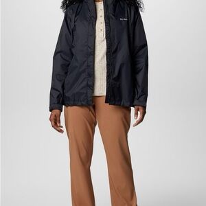 Women’s Columbia Arcadia II Jacket Waterproof Lightweight Size 1X Gorpcore